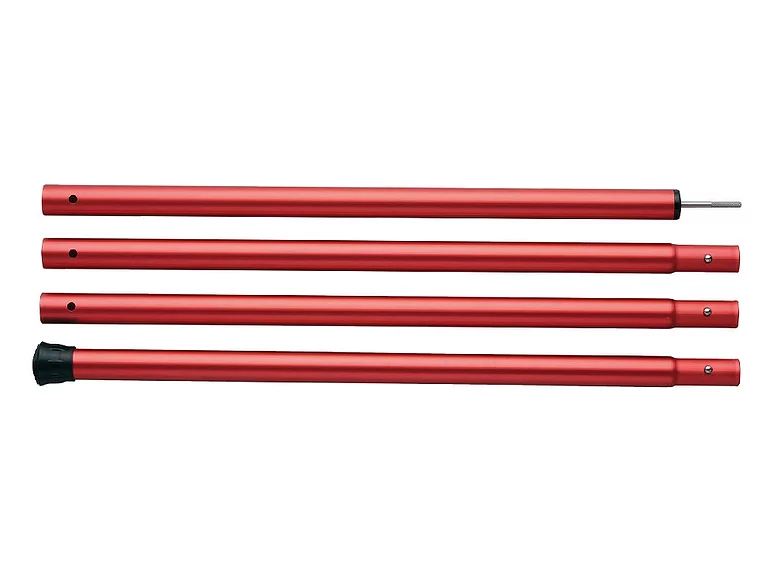 SNOW PEAK WING POLE 280CM. RED